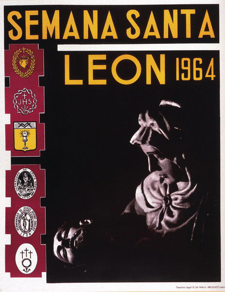 Semana Santa en León 1964 León